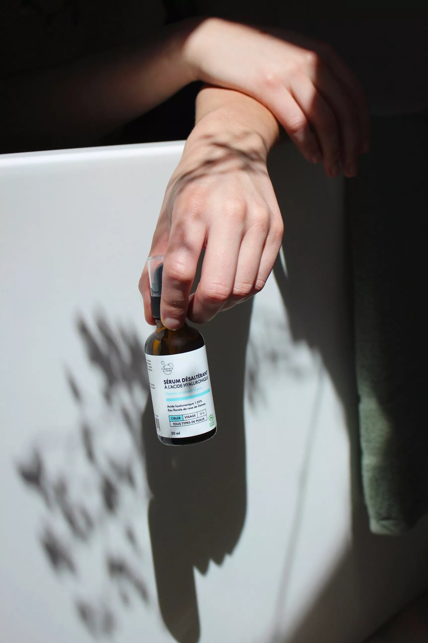 Clémence et Vivien Sérum à l'acide hyaluronique Bio