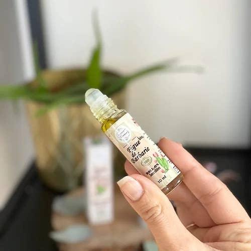 Roll-on Huile Végétale de Pépins de Figue de Barbarie Bio - Cocoon’Essence - Tout type de peau - Prévention Anti-âge - Cosmelita