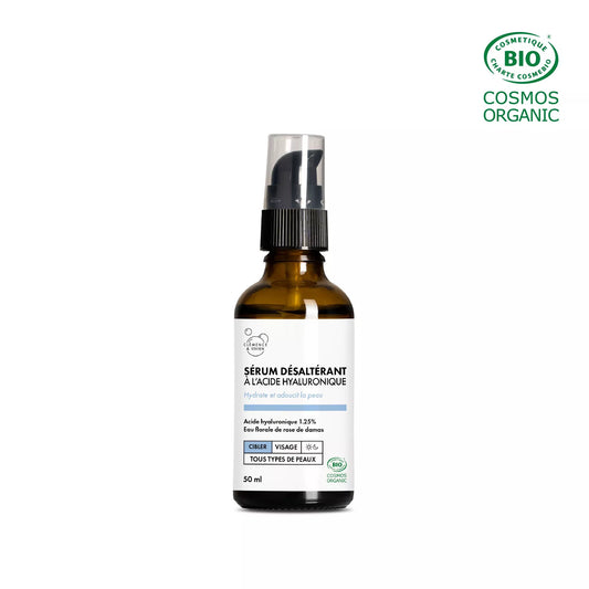 Clémence et Vivien Sérum acide 
hyaluronique Bio