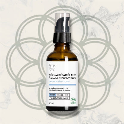 Clémence et Vivien sérum acide hyaluronique désaltérant Bio