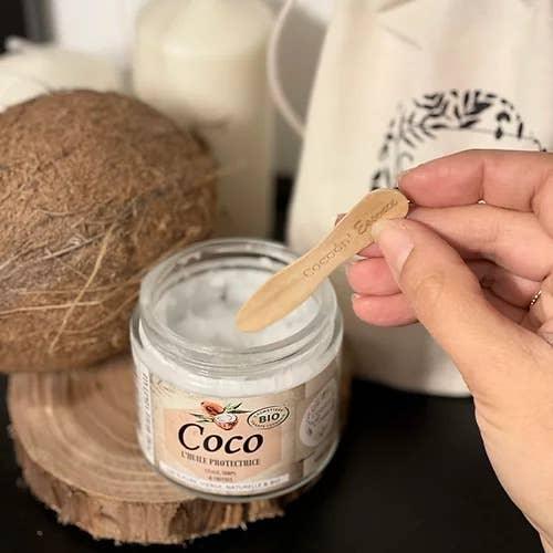 Huile de Coco Pure Végétale Bio - Cocoon’Essence - Visage Corps Cheveux - Hydratante et Nourrissante - Cosmelita 