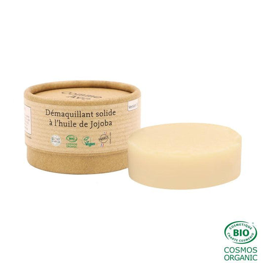 Démaquillant Solide Bio à l'Huile de Jojoba - Comme Avant - Tout type de peau - Cosmelita 