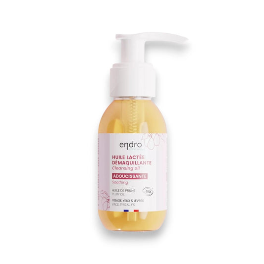 Endro huile lactée démaquillante visage yeux lèvres