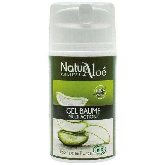Gel Baume Multi Actions à l'Aloé Vera Bio - Natur’Aloé - Visage et Corps - Cosmelita 