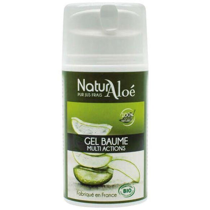 Gel Baume Multi Actions à l'Aloé Vera Bio - Natur’Aloé - Visage et Corps - Cosmelita 