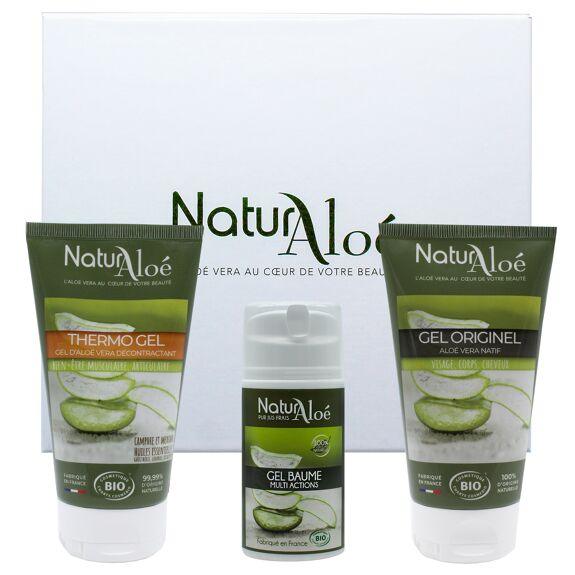 Coffret Soin du Corps - Natur’Aloé - Coffret Routine Sportive - Cosmelita 